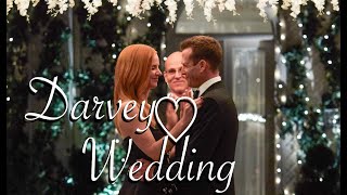 Donna and Harvey  Wedding  SUITS 9x10  DARVEY [upl. by Anyzratak]