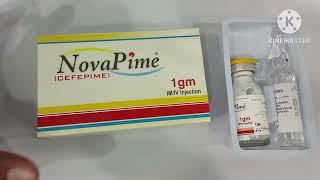 Novapime 500mg Injection Uses in Urdu Novapime 1g Injection UsesNovapime 1g Injection Side Effects [upl. by Charteris]