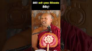 කාම ගින්නෙන් නිවෙන්න  Niwathapa Thero  Niwana Soya sinhala bana shorts [upl. by Rosalia]