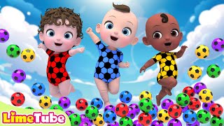 Color Balls Bingo amp Surprise Egg Song  Nursery Rhymes amp Kids Songs  Kindergarten  LimeAndToys [upl. by Audwin922]