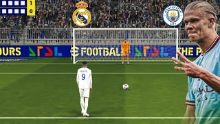 Man City Vs Real Madrid UEFA penalty shootout 🔥 efootball 25 [upl. by Quinn]