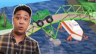 Real Engineer Plays Poly Bridge 2 [upl. by Llertnauq]