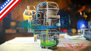 How does a CV Carburetor works  Simple graphic explanation [upl. by Kean]