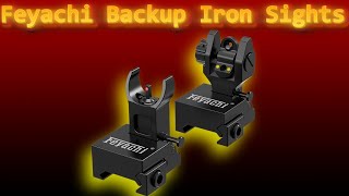 Feyachi Backup Iron Sights [upl. by Enobe]