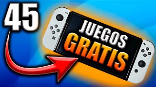 🏆✅​​ 45 Mejores JUEGOS GRATIS para Nintendo Switch 2024 [upl. by Enneira622]