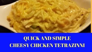 HOW TO MAKE CHICKEN TETRAZZINI [upl. by Barbabra]