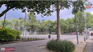 AVENiDA MIGUEL ANGEL DE QUEVEDOPARQUE LA BOMBILLAINSURGENTES SURALCALDIA ALVARO OBREGON CDMX [upl. by Hsihsa]