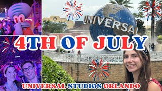 CELEBRATING 4TH OF JULY AT UNIVERSAL STUDIOS ORLANDO [upl. by Caruso]