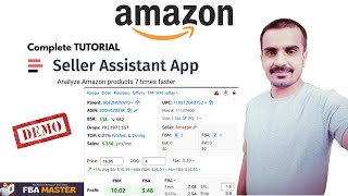 How to Use Seller Assistant App For Amazon Wholesale amp Online Arbitrage [upl. by Seana893]