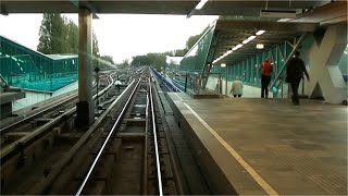 Cab ride metro Rotterdam Rotterdam CentraalSpijkenisse De Akkers part 2 [upl. by Macur]