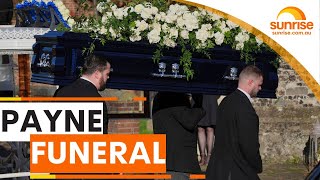 Liam Payne laid to rest in quotperfectquot service  Sunrise [upl. by Hardwick781]