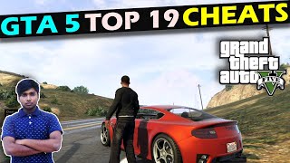 GTA V Top Cheat Codes For Pc  Hindi  Part  1  TechampGames [upl. by Yeldar]