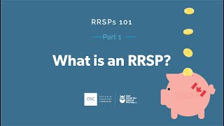 RRSPs 101  Part 1 What is an RRSP [upl. by Anehs]