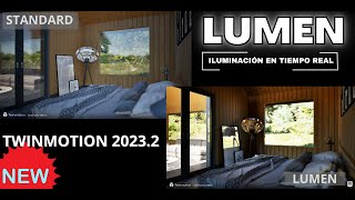 Novedades Twinmotion 20232 LUMEN  Tutoriales Twinmotion [upl. by Niamrahc71]