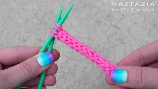 HOW to KNIT an ICORD  Using Double Point Straight and Circular Needles [upl. by Ayaet691]