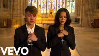 Justin Bieber and Rihanna  Calling Your Name Jesus Official Music Video [upl. by Kcirb]