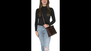 Madewell Transport Shoulder Bag  Box Leather SKU 9856180 [upl. by Sivad]