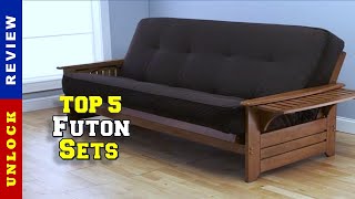 ✅ Top 5 Best Cheap Futon Sets 2023 Tested amp Reviewed [upl. by Meensat]