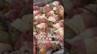 Shrimp cajun bacon wrap [upl. by Goodwin971]