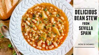 Sevilla´s BestKept White Bean Stew  Potaje de Chícharos Recipe [upl. by Pavkovic]