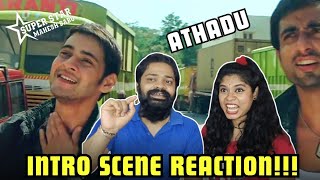 Athadu Mass Intro Scene REACTION  Mahesh Babu  Trisha  Sonu Sood  Trivikram  Mani Sharma [upl. by Niaz666]