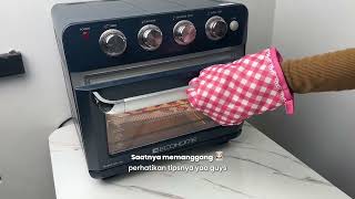 Cara membuat Dehydrate Strawberry menggunakan Air Fryer Cubic EAF 888 dari Ecohome [upl. by Previdi]