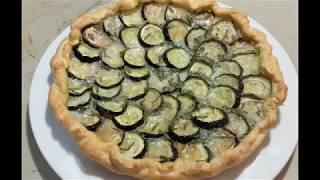 ✔️ Tarte feuilletée aux courgettes [upl. by Annonyw]