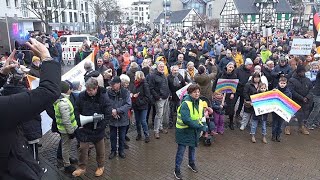 Demo quotLangenfeld für Demokratiequot  Video des Filmkreises der VHS Langenfeld [upl. by Thoer]