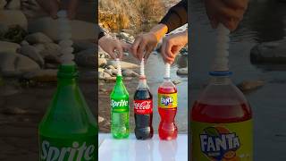 Coke vs Pepsi vs Sprite  Mentos  Unexpected Effect 😱🔥 experiment cokevsmentos [upl. by Eradis]