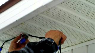 How to install step flashing on a roof between the soffit and roof [upl. by Emma]