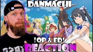 Is It Wrong to Be This Epic  Danmachi Openings Reaction [upl. by Klement980]