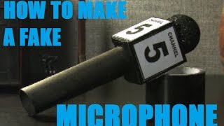 How to build a prop microphone [upl. by Derrick974]