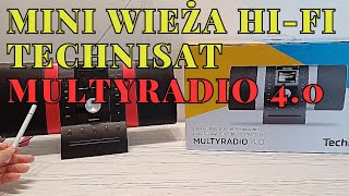 TECHNISAT Multyradio 40  recenzja  test miniwieży z CD Bluetooth i radiem internetowym [upl. by Pantia]