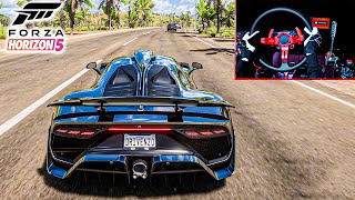 Forza Horizon 5  MERCEDESAMG ONE Looks Sound Top speed Steering Wheel Gameplay 4K [upl. by Struve]