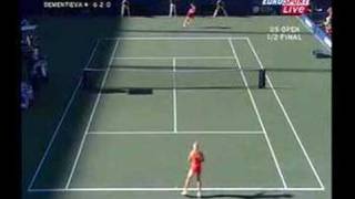 Elena Dementieva vs Jennifer Capriati [upl. by Adler]