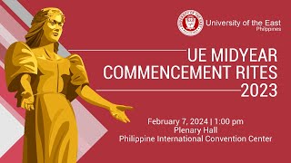 UE Midyear Commencement Rites 2023 [upl. by Elatnahs]