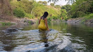 Bañandome en el Río más Hermoso de El Salvador [upl. by Diarmid]