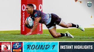 Emirates Lions v DHL Stormers  Instant Highlights  Round 1  URC 202324 [upl. by Ruiz]