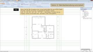 cadvilla® Support  Bemassung von einem Grundriss [upl. by Imoian]