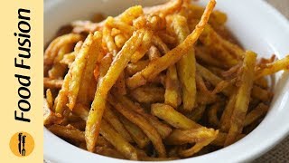 Crispy Fried Potato Recipe By Food Fusion [upl. by Haile934]