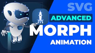 Advanced Morph Animation Tutorial  SVGator [upl. by Aarika]