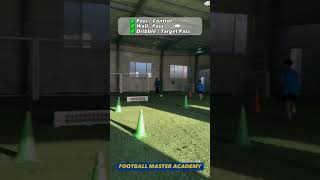 Controlpass Training ⚽️ open control pass and Move [upl. by Attenborough]