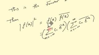 Fourier series7 Parseval’s identity [upl. by Adali]