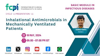 Inhalational Antimicrobials in Mechanically Ventilated Patients [upl. by Adniral]