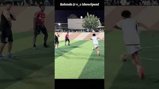 Ronaldo JR Revenge on IShowSpeed ☠️ ronaldojr ishowspeed football fyp viral [upl. by Hurty596]