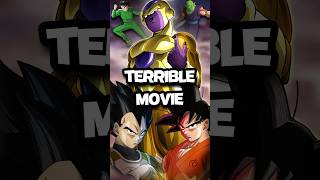 The Resurrection F Movie SUCKS dragonball dragonballz dragonballsuper goku [upl. by Nyre]