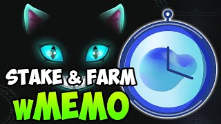 TIME WONDERLAND  HOW TO STAKE amp FARM WMEMO TIME WMEMO [upl. by Jorin]