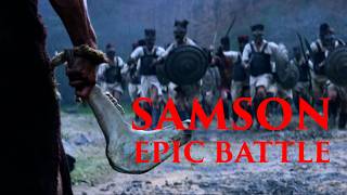 SAMSON Epic battlefight sceneaction movie clipsSAMSON [upl. by Cleopatra150]