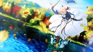 Violet Evergarden Episode 7 Lake Scene in 60FPS 2K Eng Subs [upl. by Basilio]