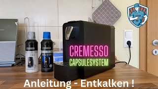 Cremesso Compact One II│Wie entkalke ich meine Kaffeemaschine [upl. by Phio]